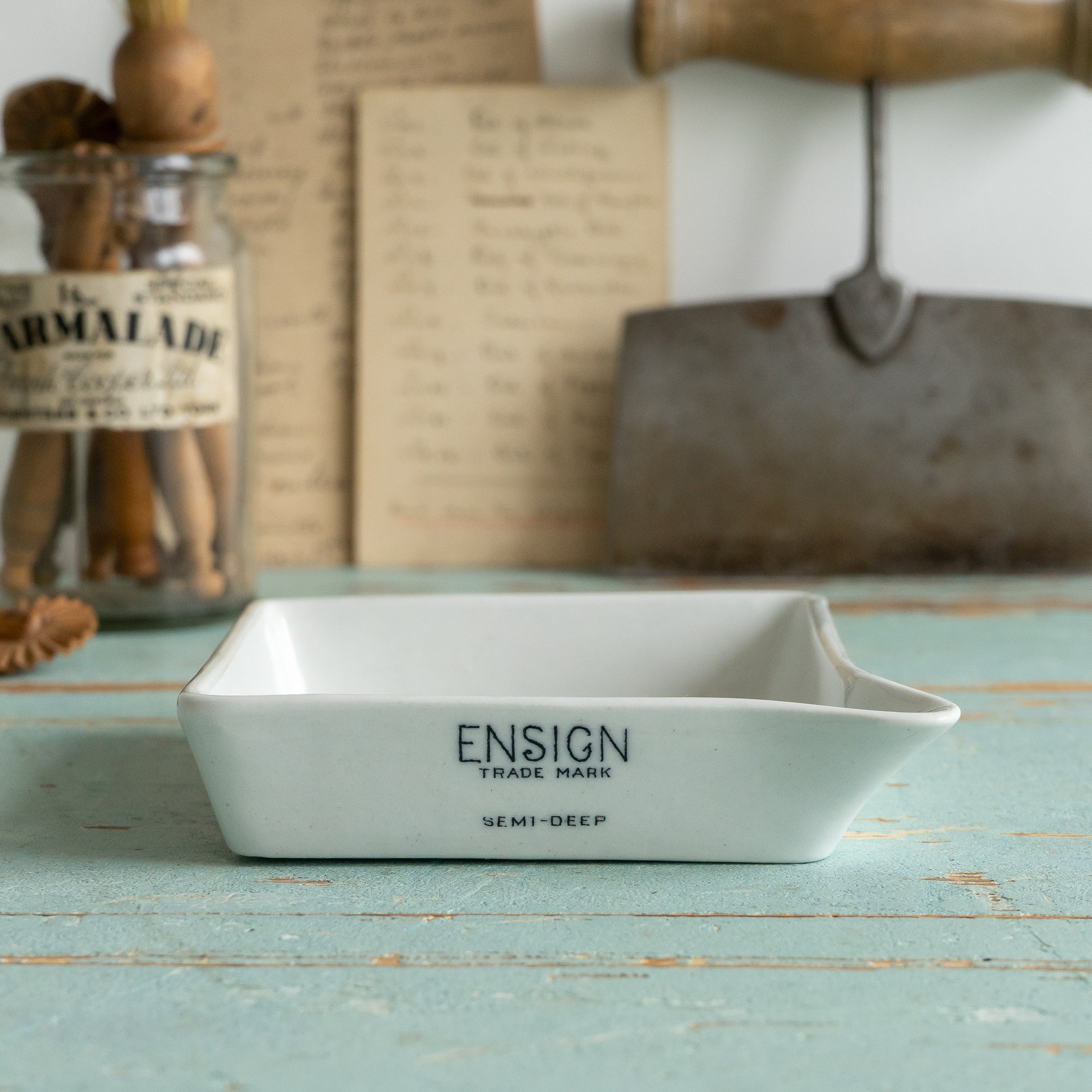Vintage Ironstone Developing Tray – Goose Home and Garden