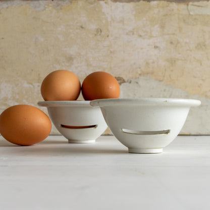 Vintage Ironstone Egg Separator