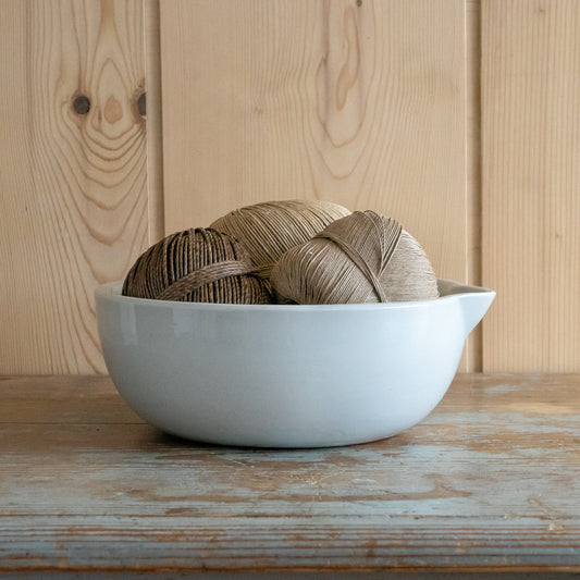 Vintage Ironstone Mortar Bowl
