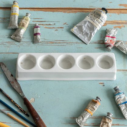 Vintage Ironstone Paint Palette