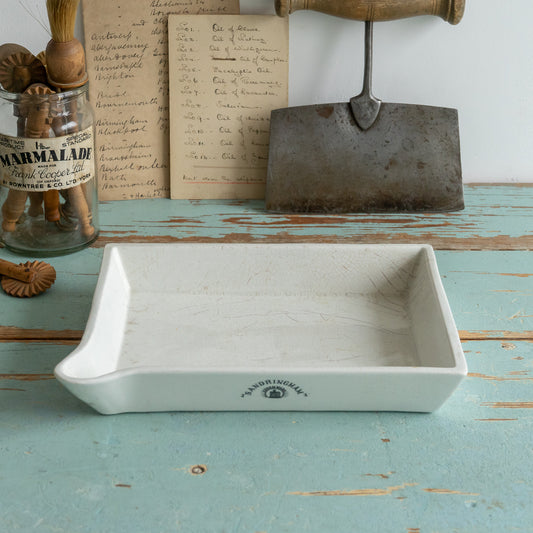 Vintage Ironstone SANDRINGHAM Developing Tray