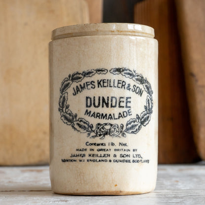 Vintage James Keiller Dundee Marmalade Pot