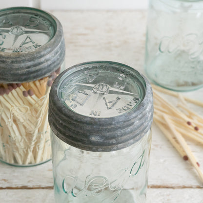 Vintage Mason PERFECT Glass Storage Jar