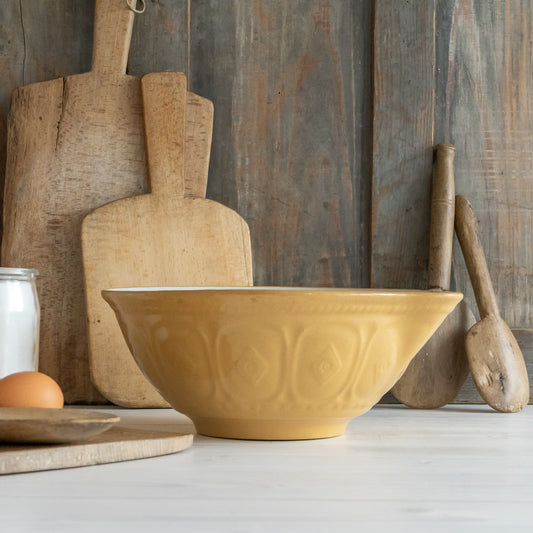 Vintage Mixing Bowl with Pouring Lip