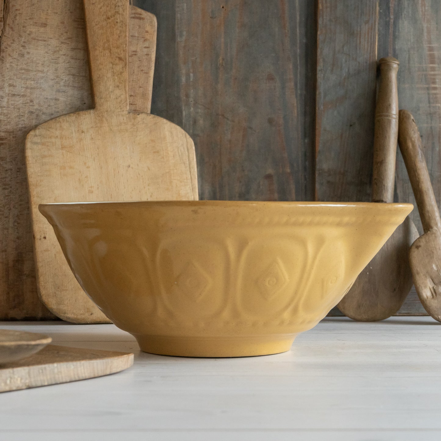Vintage Mixing Bowl with Pouring Lip