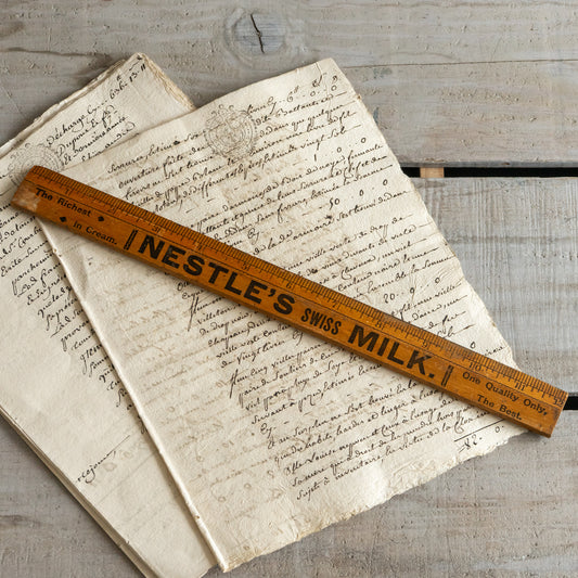 Vintage NESTLE'S Advertising Ruler