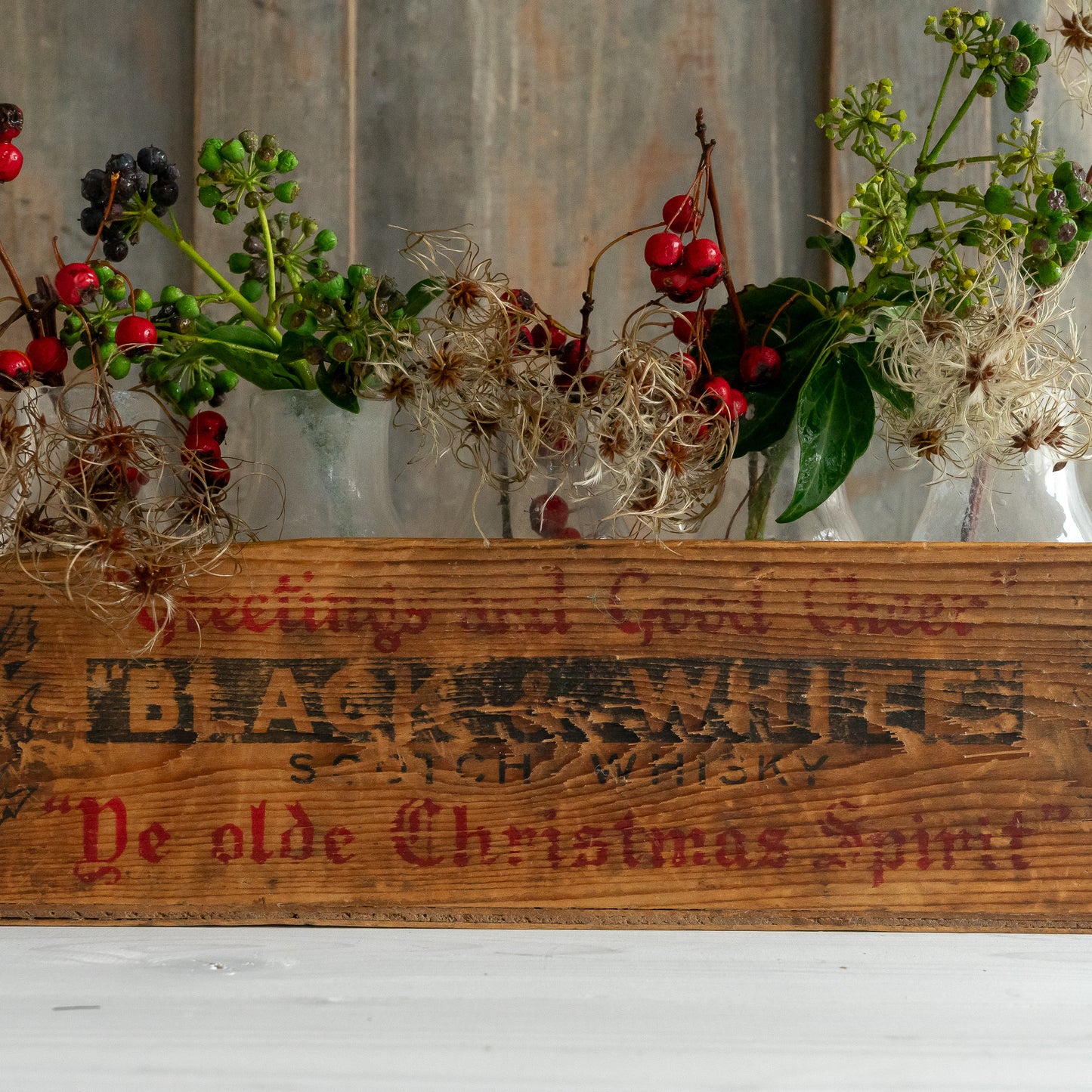 Vintage Scotch Whisky Christmas Box