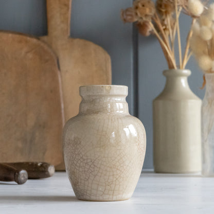 Vintage Stoneware Curry Paste Pot