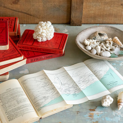 Vintage Ward Lock & Co Travel Guide Book