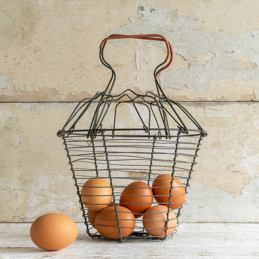 Vintage Wirework Egg Basket
