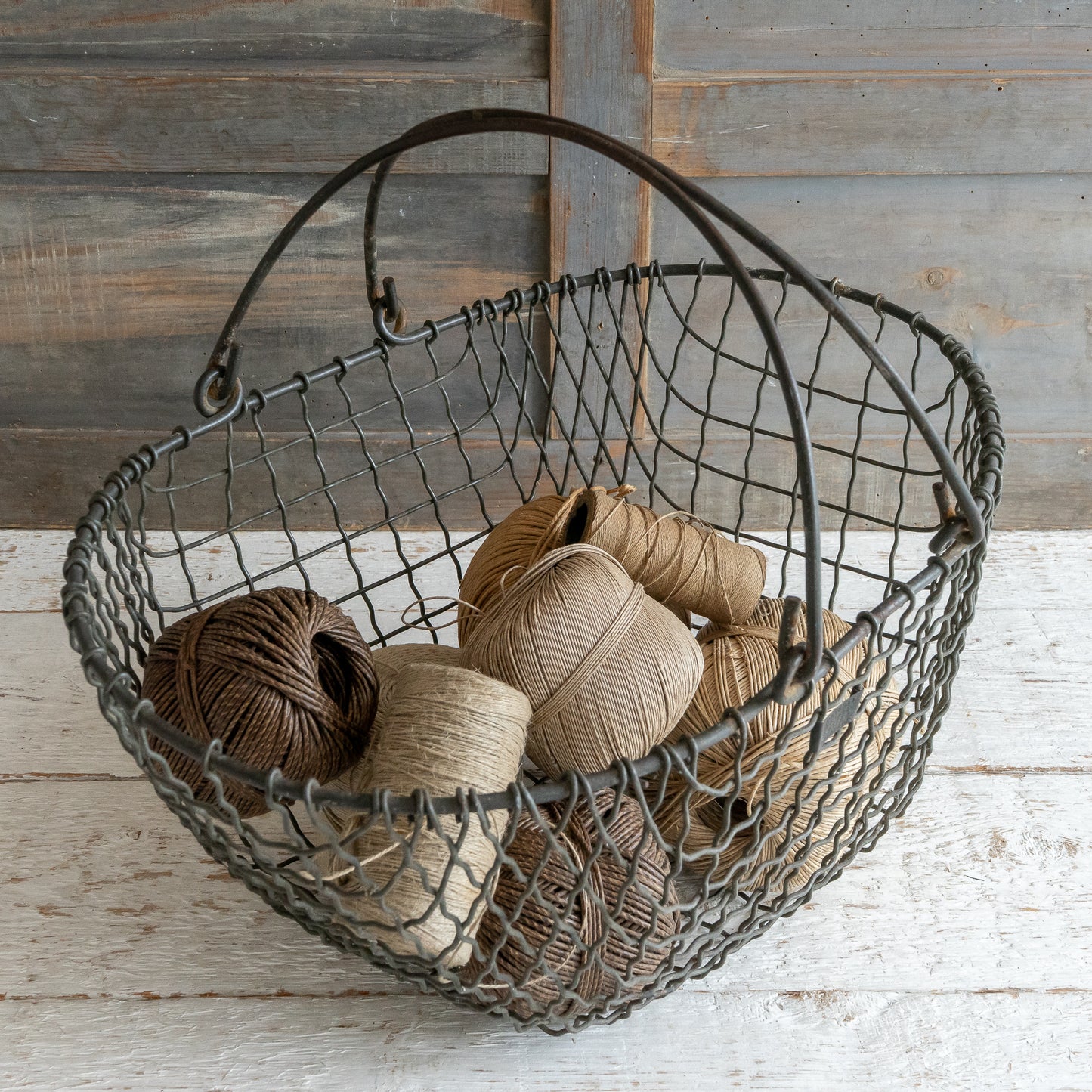 Vintage Wire Work Roycott Potato Basket