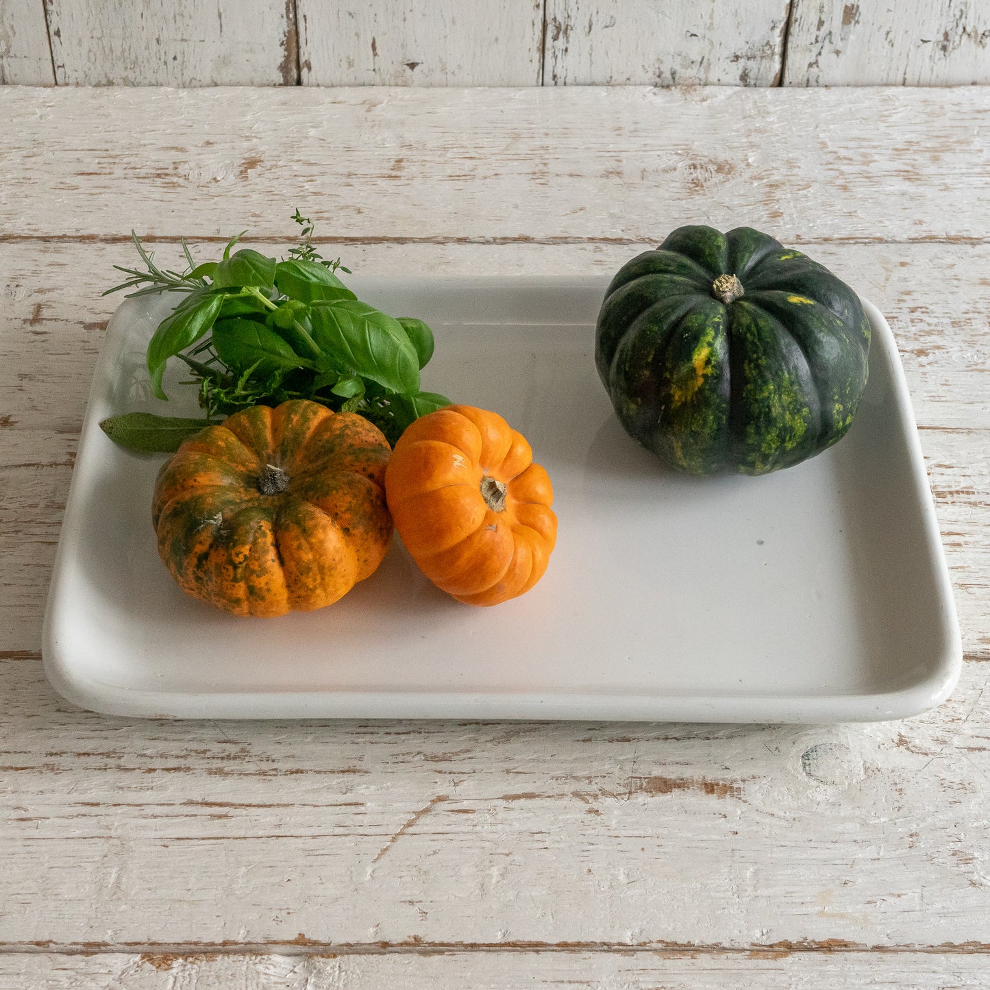 White Ironstone RUSHBROOKE Display Plate