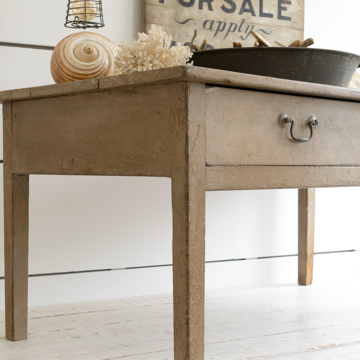 Large Coffee Table with Drawers