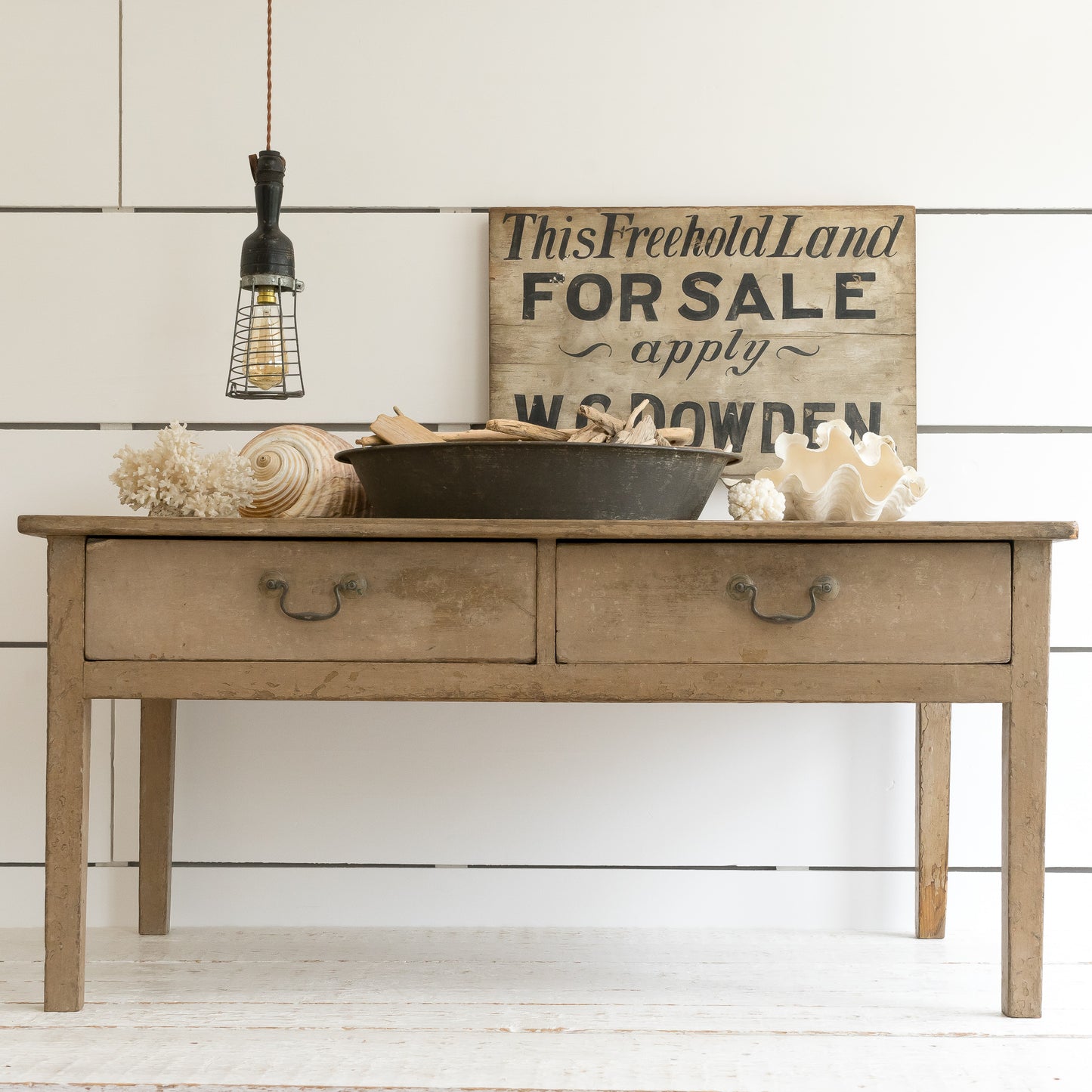 Large Coffee Table with Drawers