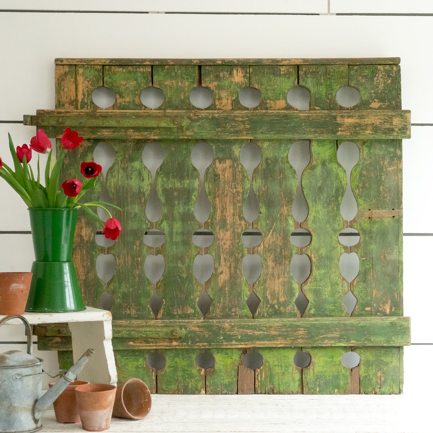 Large Decorative Wooden Panel