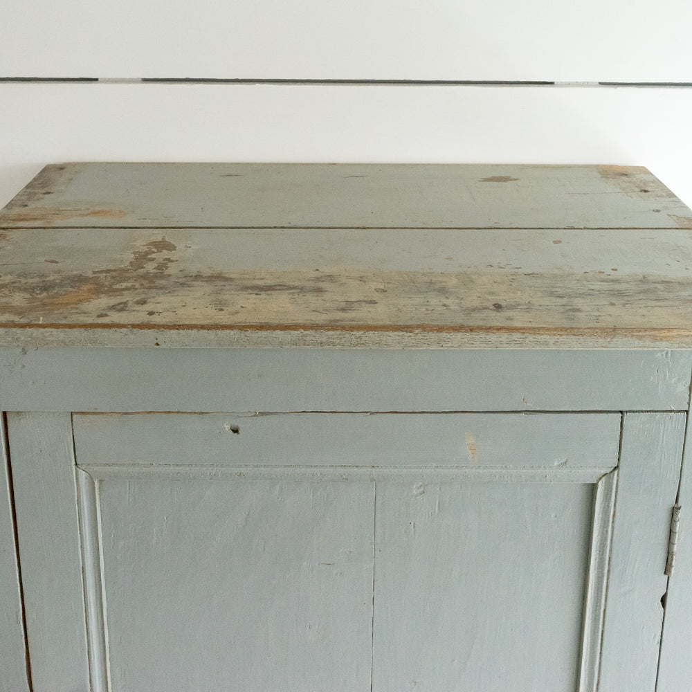 ORIGINAL PAINTED RUSTIC FRENCH CABINET