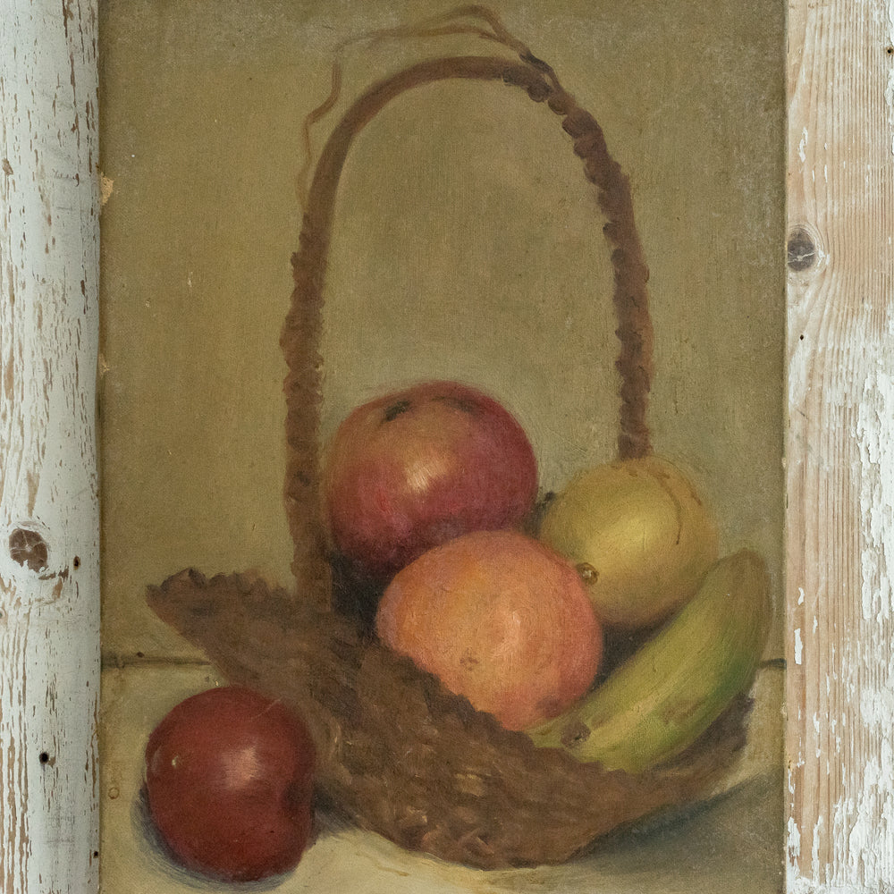 STILL LIFE OIL PAINTING OF FRUIT
