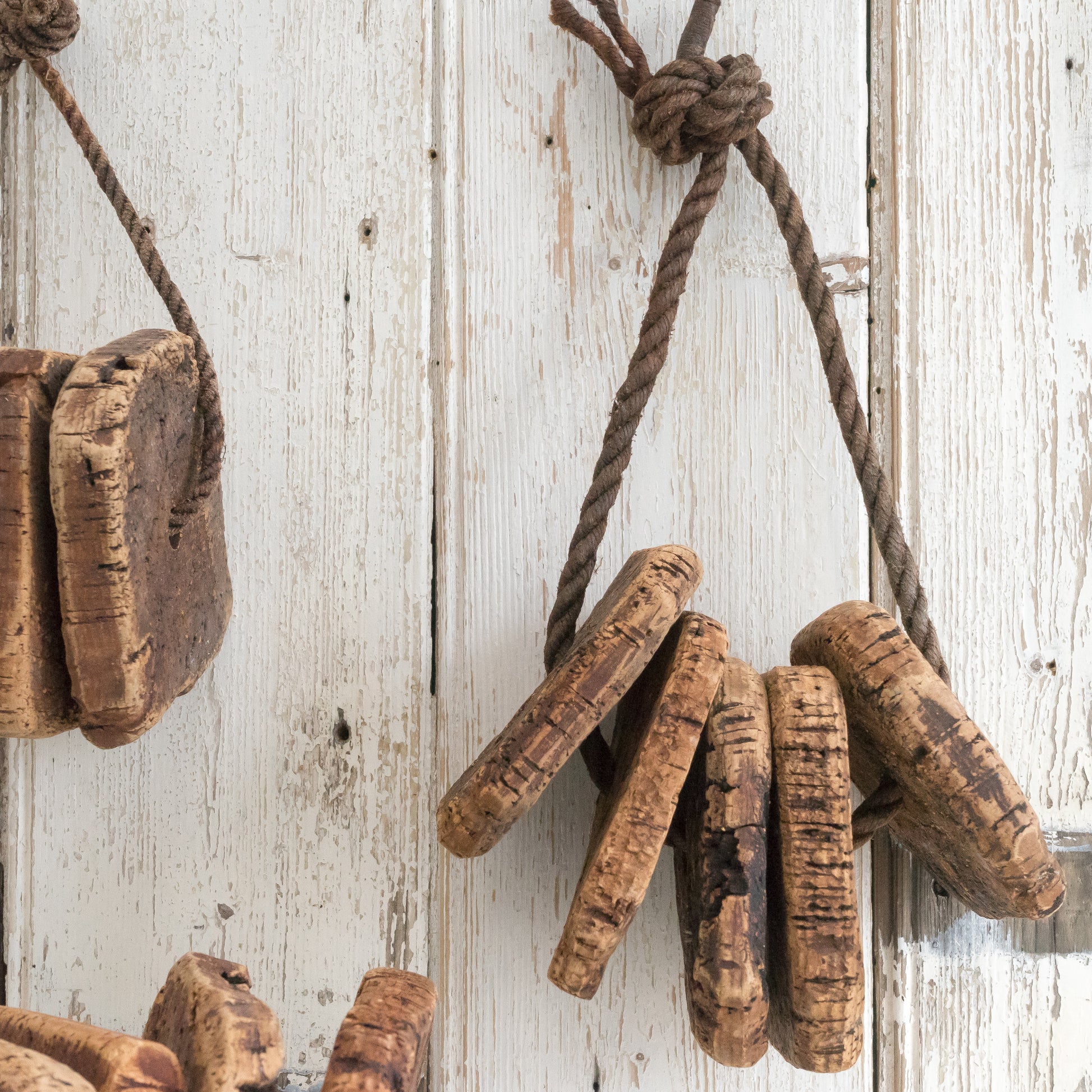 cork fishing net floats Vintage Cork Fishing Floats – Goose Home and Garden