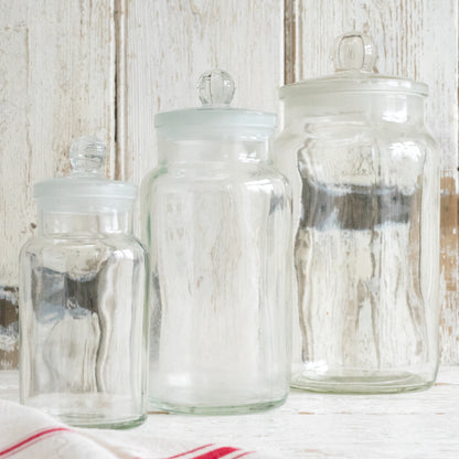 Vintage Glass Storage Jars