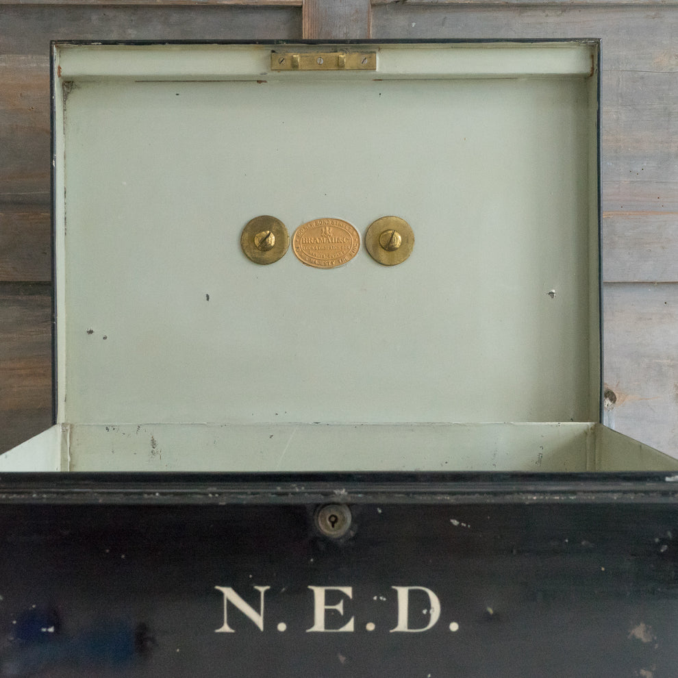 Vintage Metal Deed Box – Goose Home and Garden